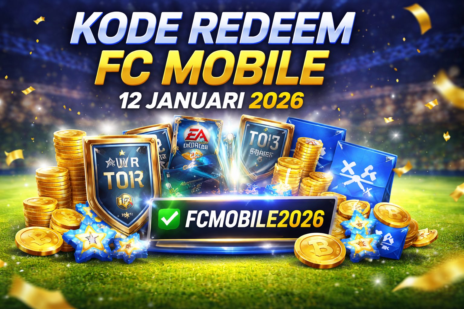 Ribuan Koin, 500 Permata & Pemain OVR Tinggi! Kode Redeem FC Mobile 25 Maret 2026 Siap Dilepaskan