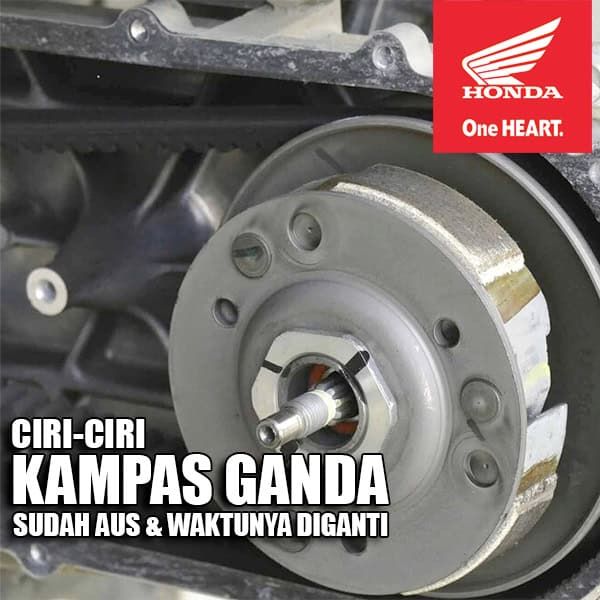 Waspada! 7 Tanda Kampas Ganda Motor Matic Sudah Aus dan Harus Segera Diganti