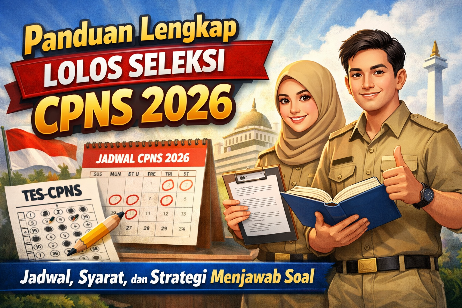 Panduan Lengkap Lolos Seleksi CPNS 2026 Jadwal, Syarat, dan Strategi Menjawab Soal
