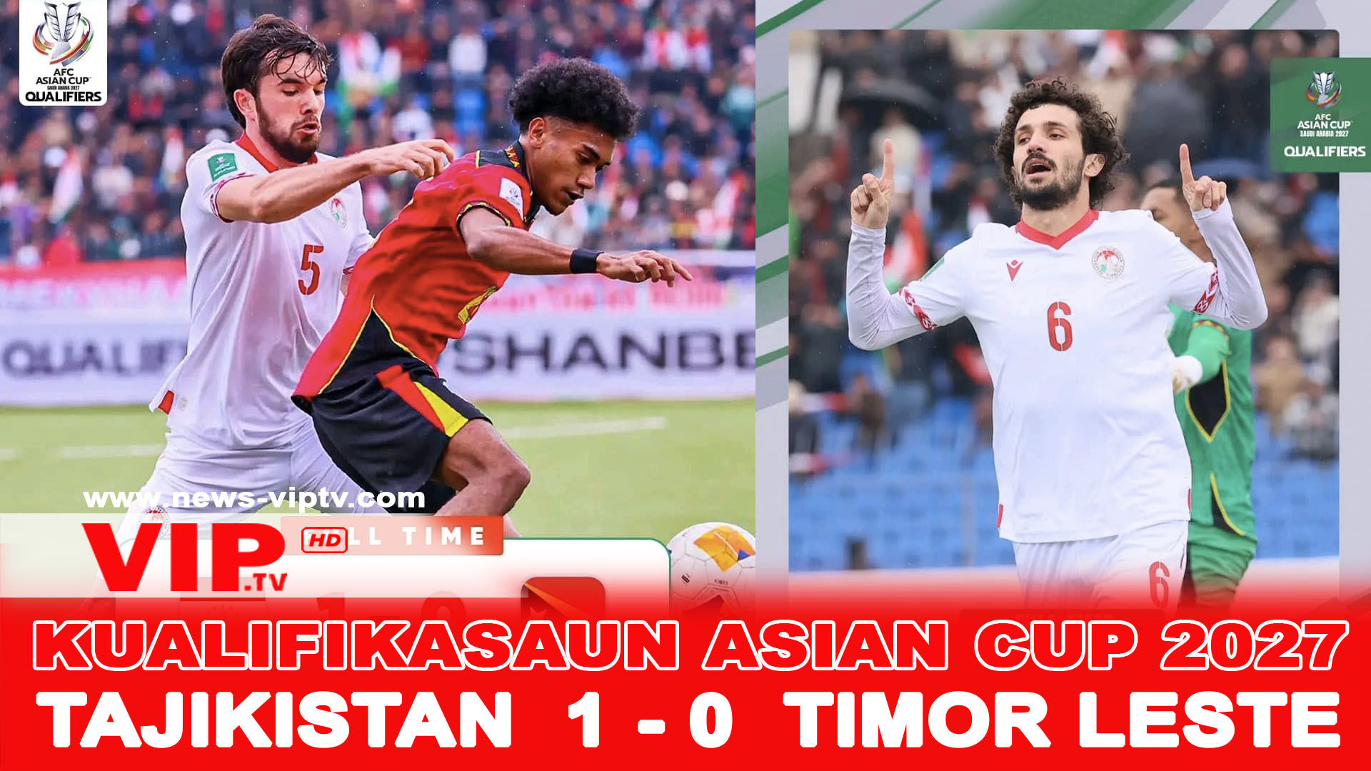 Drama Kualifikasi Asian Cup 2027: Tajikistan Gagal Terkalahkan Filipina, Selamatkan Tiket ke Putaran Final