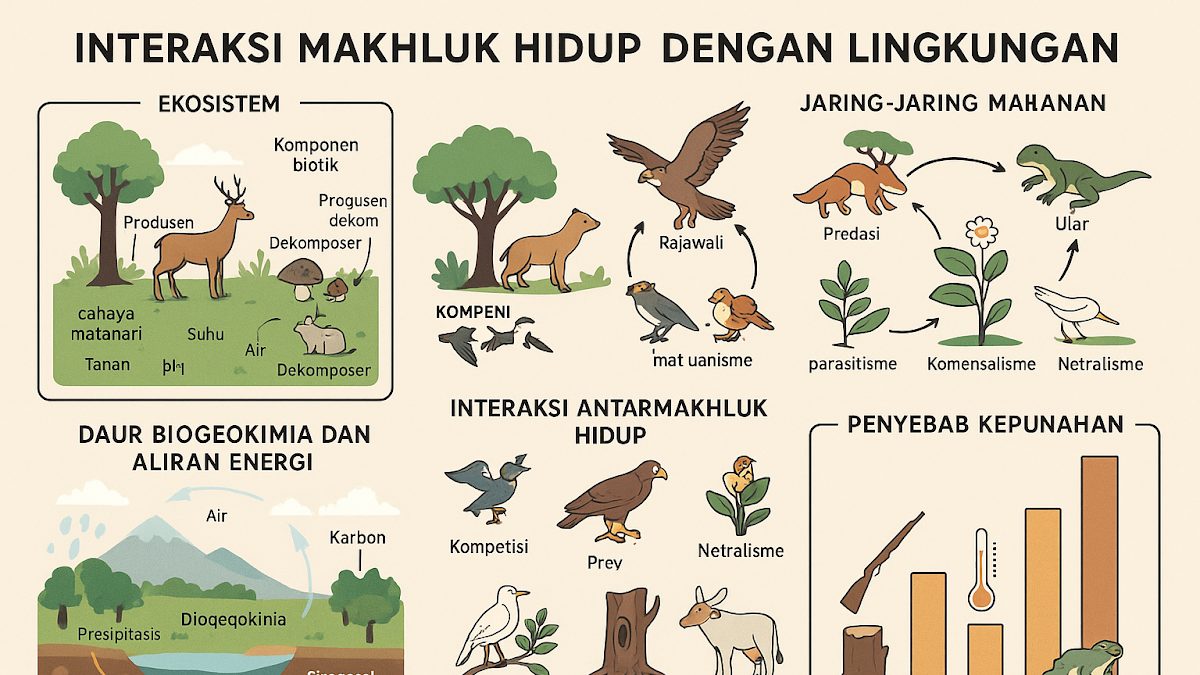 Misteri Ekologi: Mengungkap Hubungan Hidup Makhluk dan Lingkungan serta Peran Taksonomi dalam Pemahaman Ilmu Alam