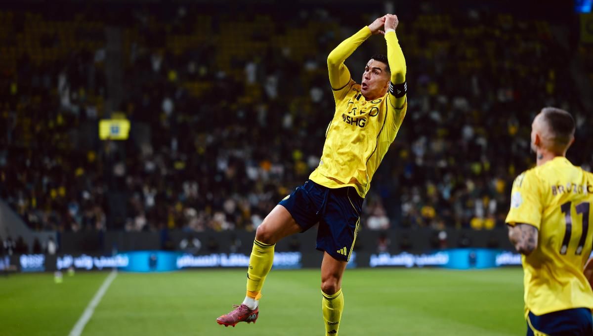 Cristiano Ronaldo Cetak Rekor 100 Gol di Liga Arab Saudi, Al-Nassr Kalahkan Al Shabab 4-2