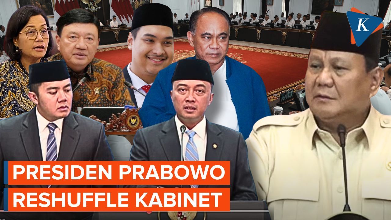 Reshuffle Kabinet Prabowo: Langkah Besar Awal Tahun untuk Efisiensi Birokrasi