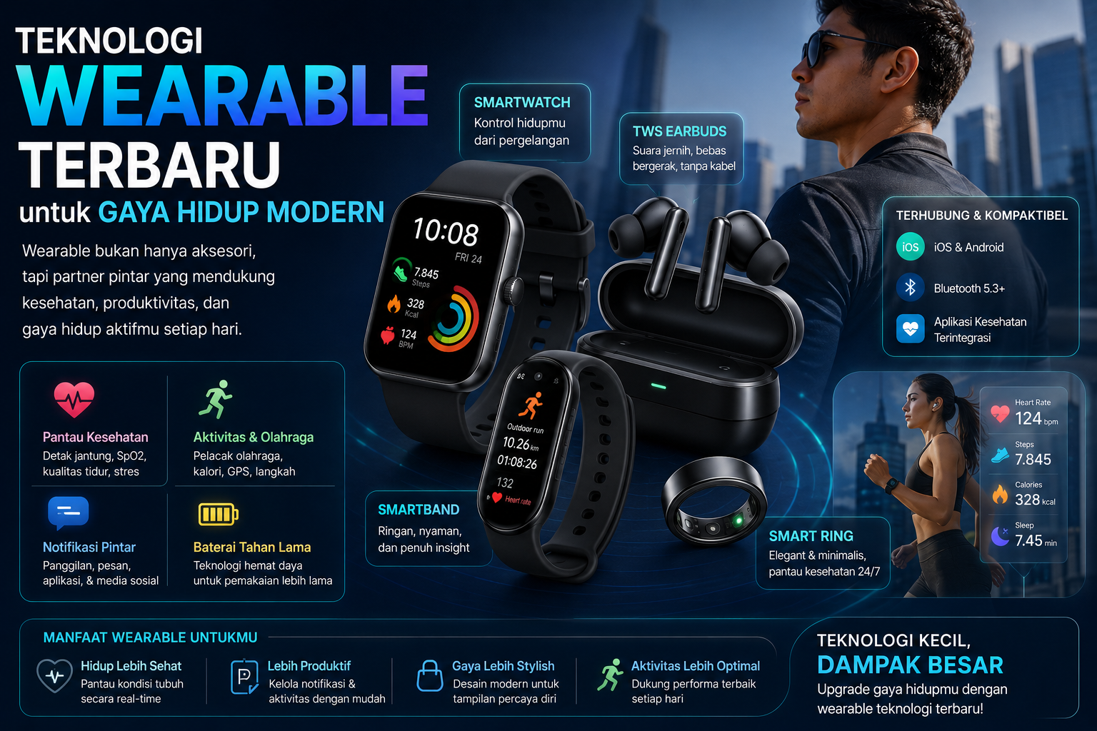 Teknologi Wearable Terbaru untuk Gaya Hidup Modern: Lebih dari Sekadar Aksesori