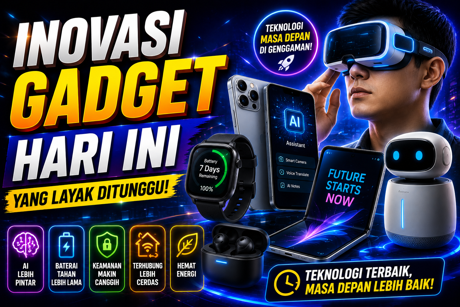 Inovasi Gadget Hari Ini yang Layak Ditunggu