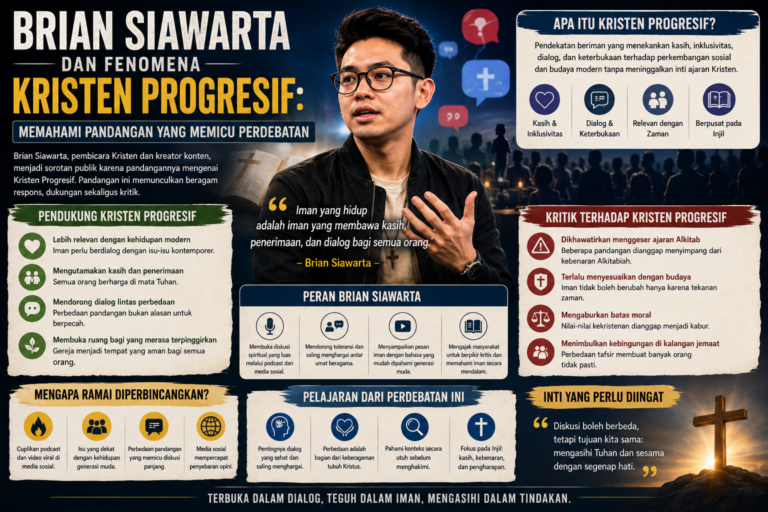 Kristen Progresif Brian Brian Siawarta dan Fenomena Kristen Progresif: Memahami Pandangan yang ...