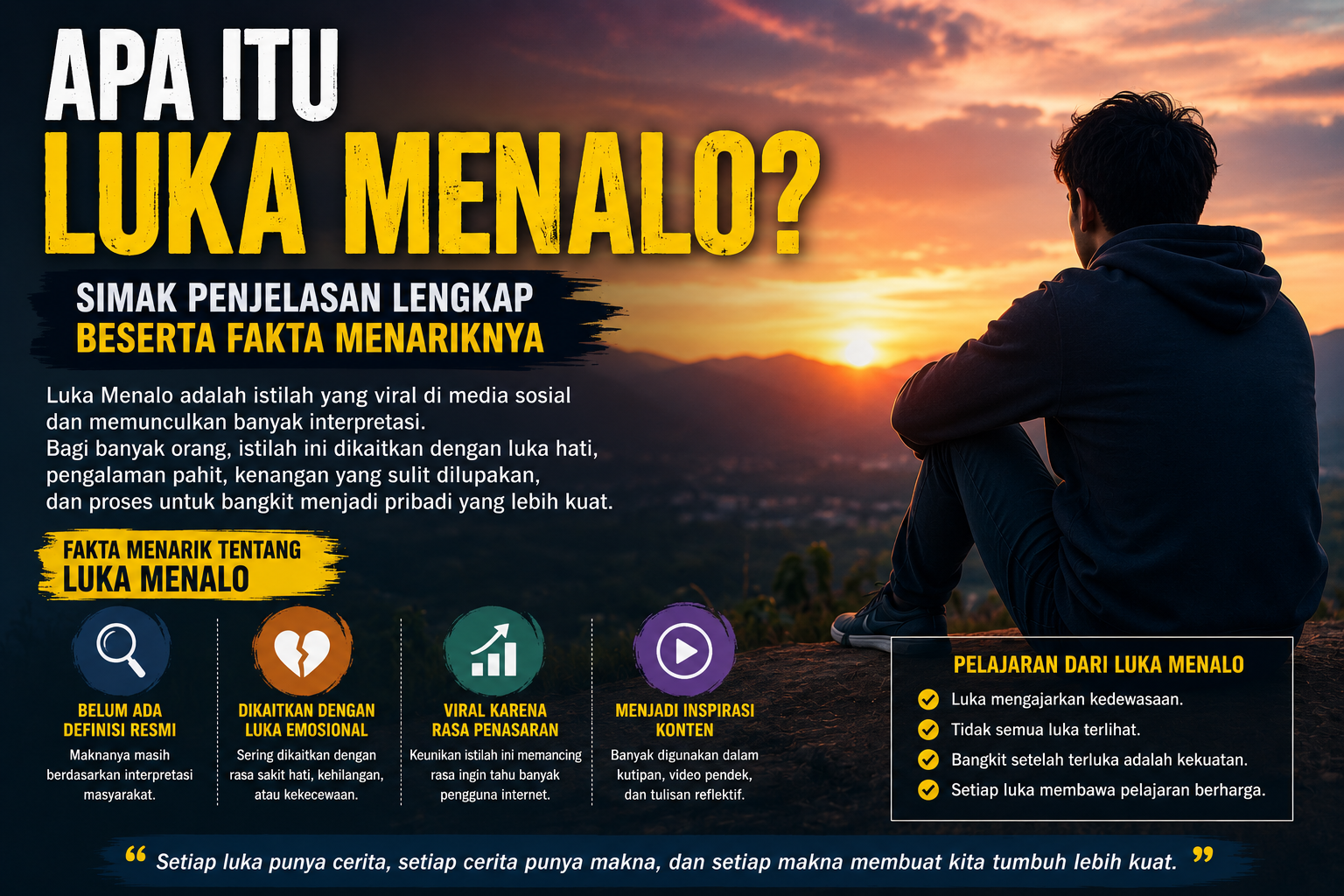 Apa Itu Luka Menalo? Simak Penjelasan Lengkap Beserta Fakta Menariknya