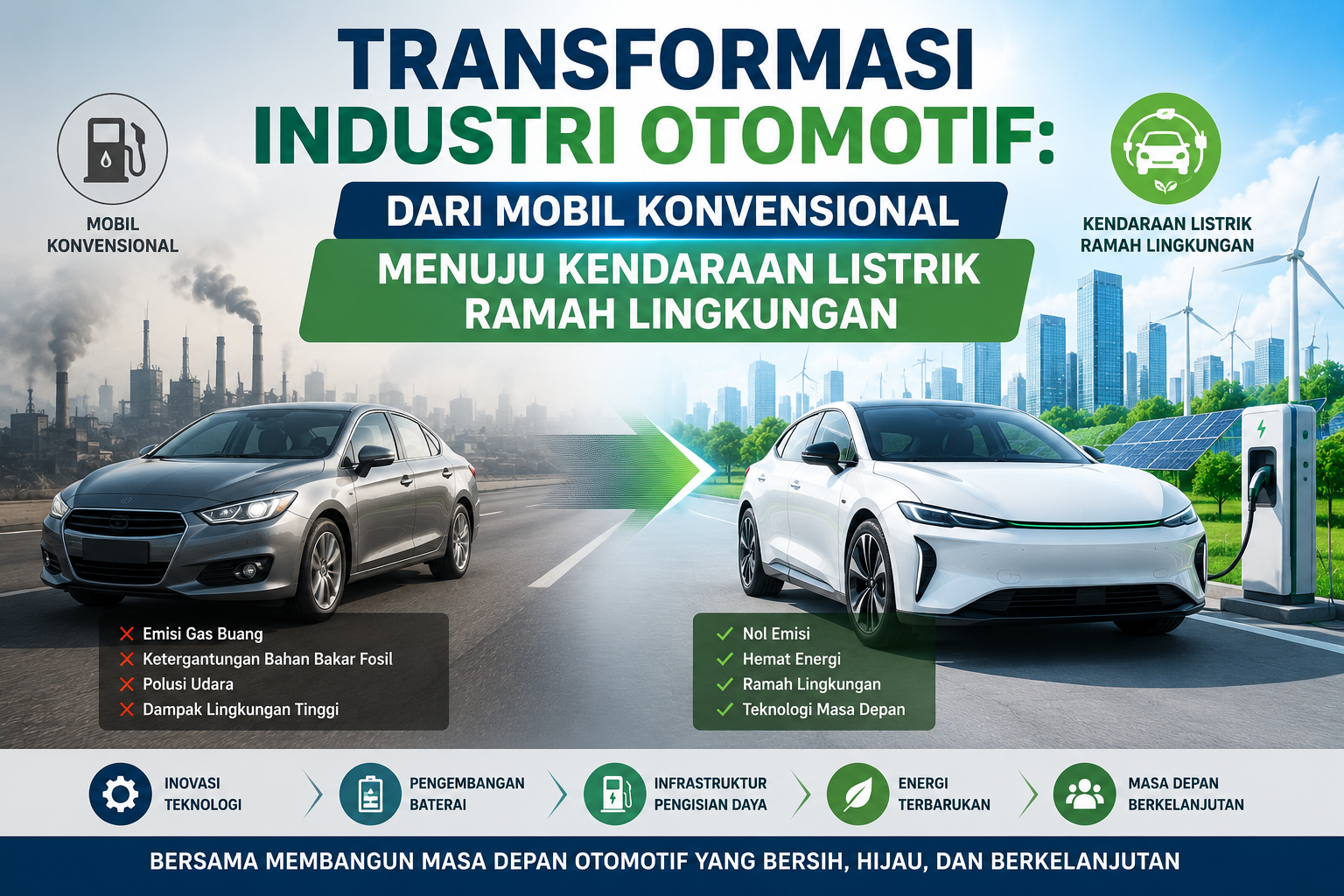 Transformasi Industri Otomotif: Dari Mobil Konvensional Menuju Kendaraan Listrik Ramah Lingkungan