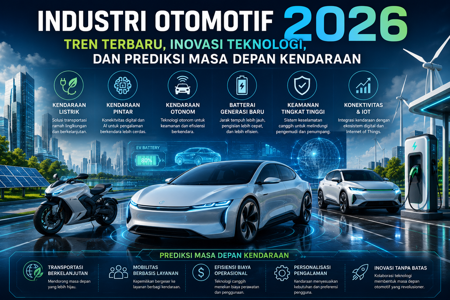 Industri Otomotif 2026: Tren Terbaru, Inovasi Teknologi, dan Prediksi Masa Depan Kendaraan