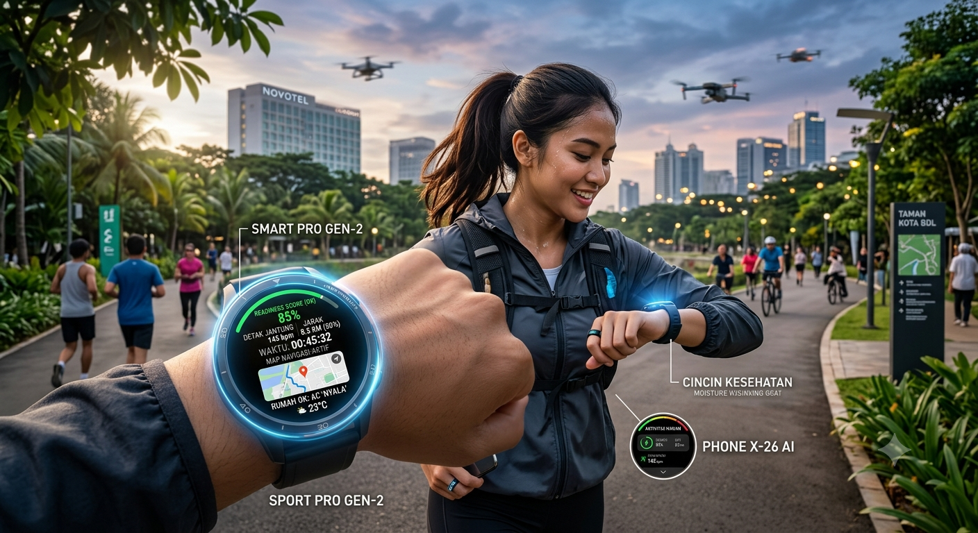 Smartwatch Generasi Baru untuk Pengguna Aktif