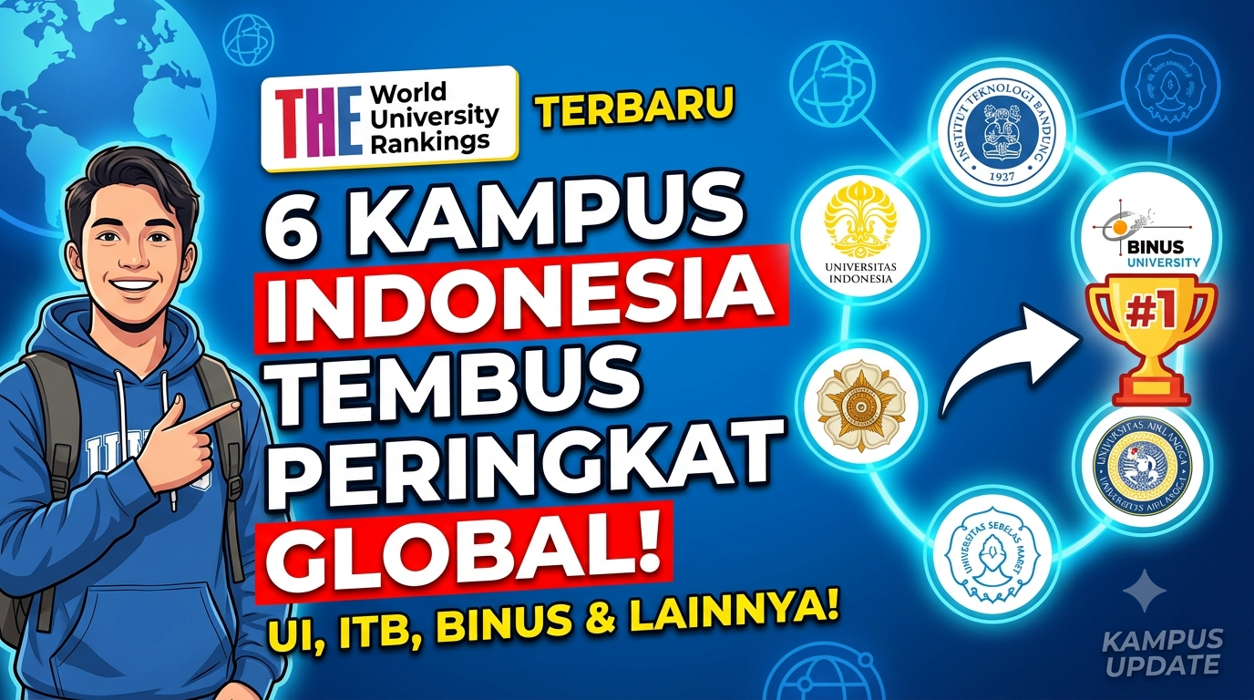 Universitas Indonesia yang Berhasil Tembus Peringkat Global, Siapa Saja Kampus Teratas?