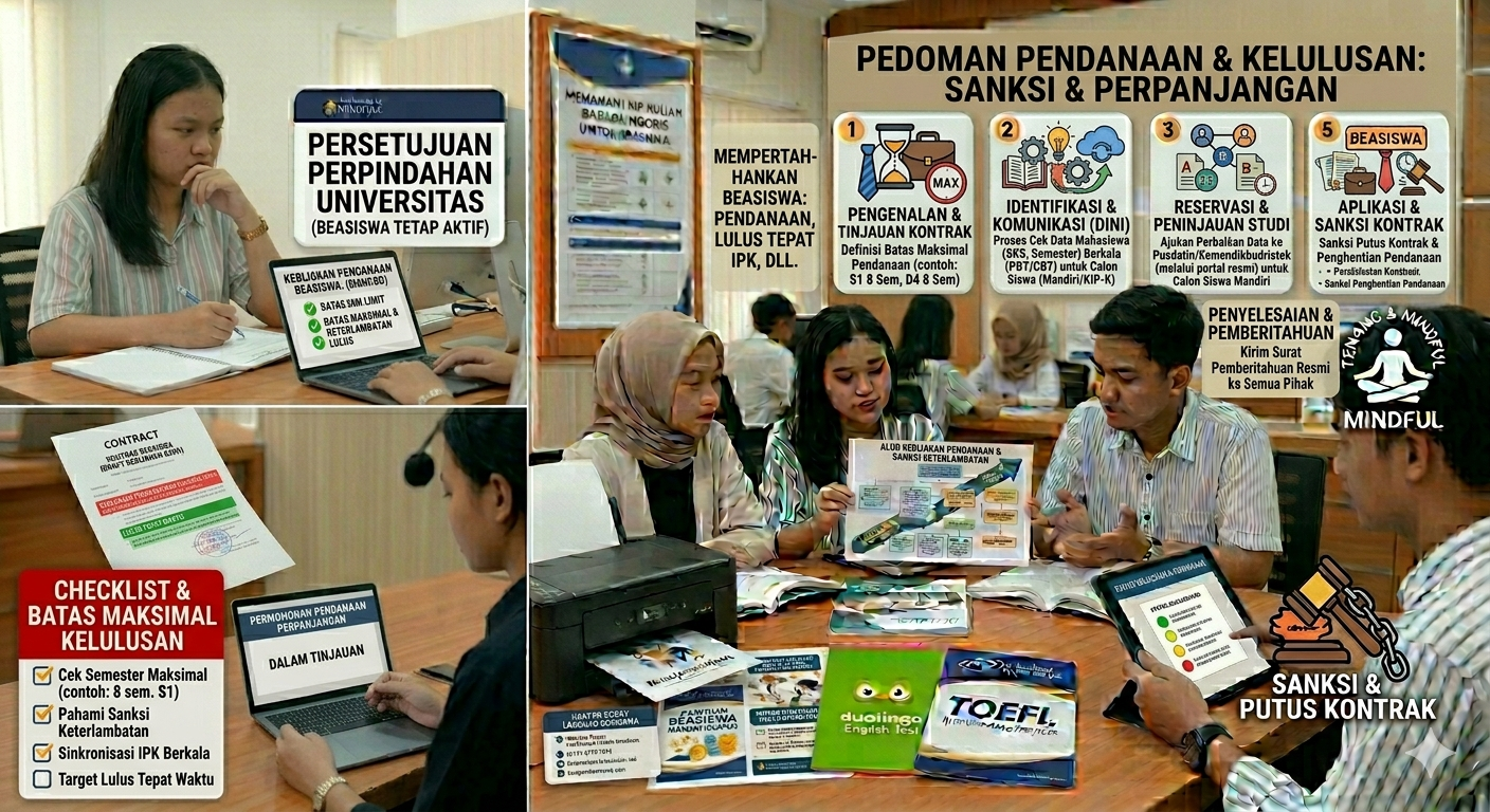 Kebijakan Mengenai Batas Maksimal Pendanaan Beasiswa Jika Mahasiswa Telat Lulus