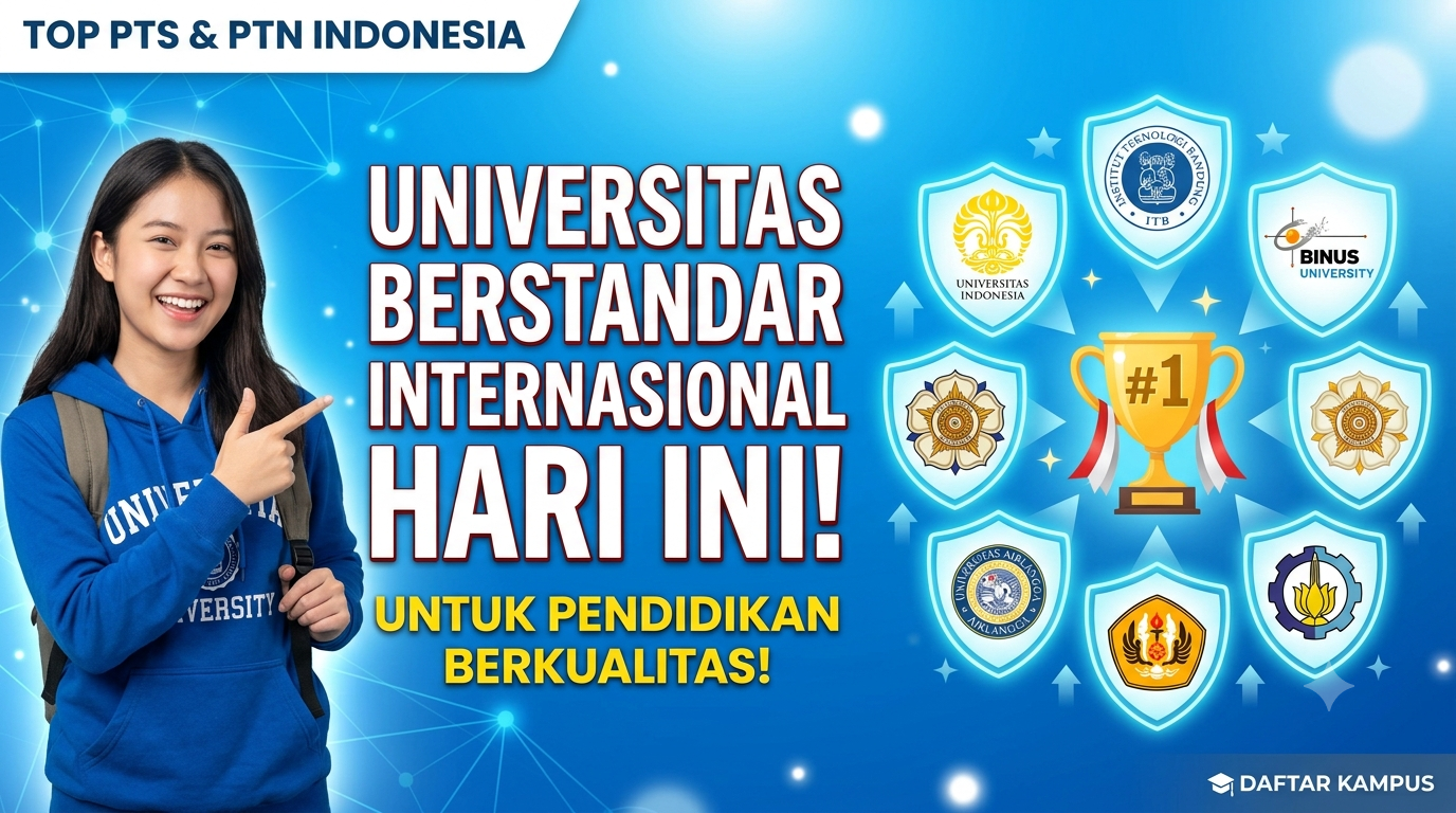 Universitas Berstandar Internasional Hari Ini untuk Pendidikan Berkualitas