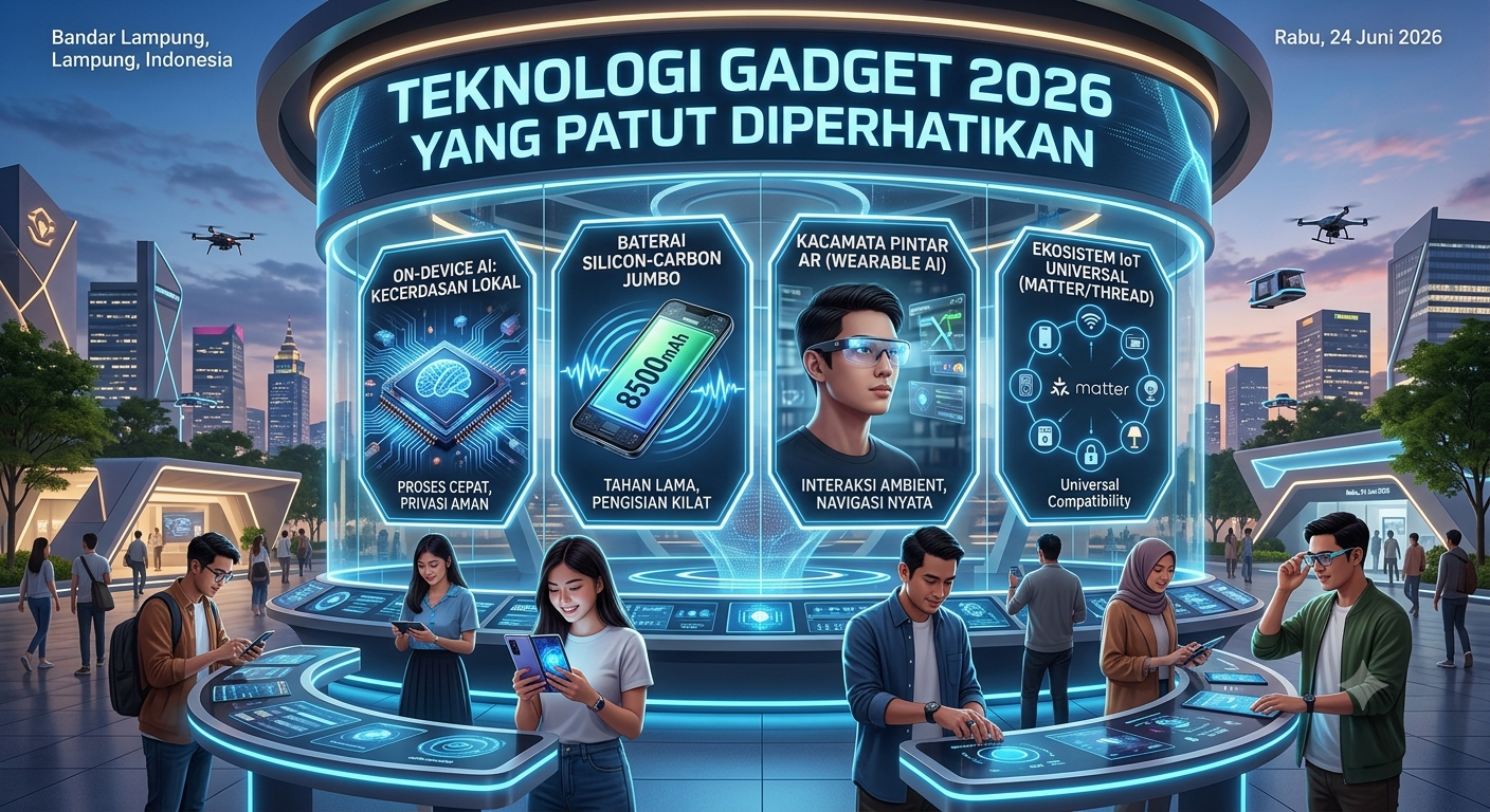 Teknologi Gadget 2026 yang Patut Diperhatikan