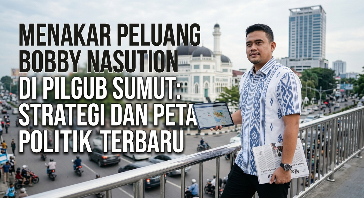 Menakar Peluang Bobby Nasution di Pilgub Sumut: Strategi dan Peta Politik Terbaru