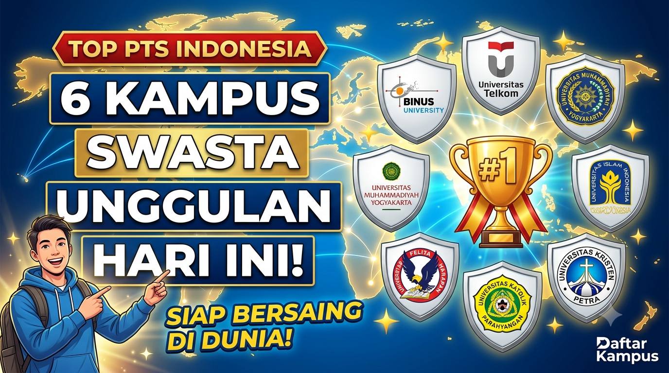 Kampus Swasta Unggulan Hari Ini yang Siap Bersaing di Dunia