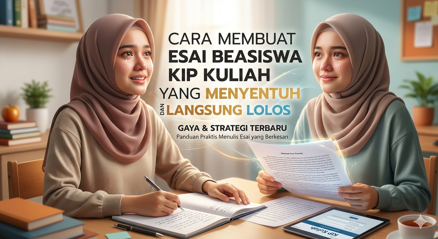 Cara Membuat Esai Beasiswa KIP Kuliah yang Menyentuh dan Langsung Lolos