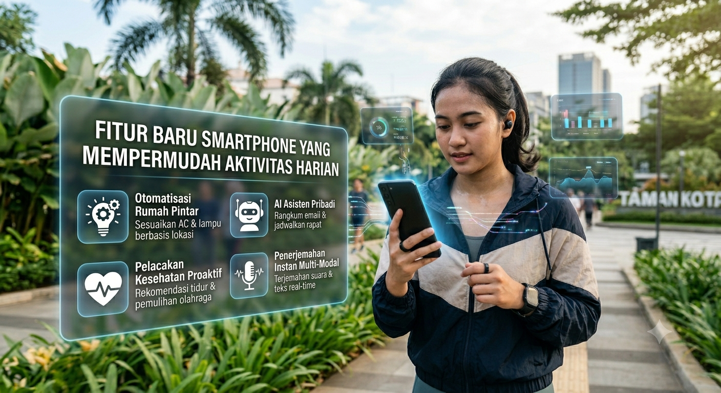 Fitur Baru Smartphone yang Mempermudah Aktivitas Harian