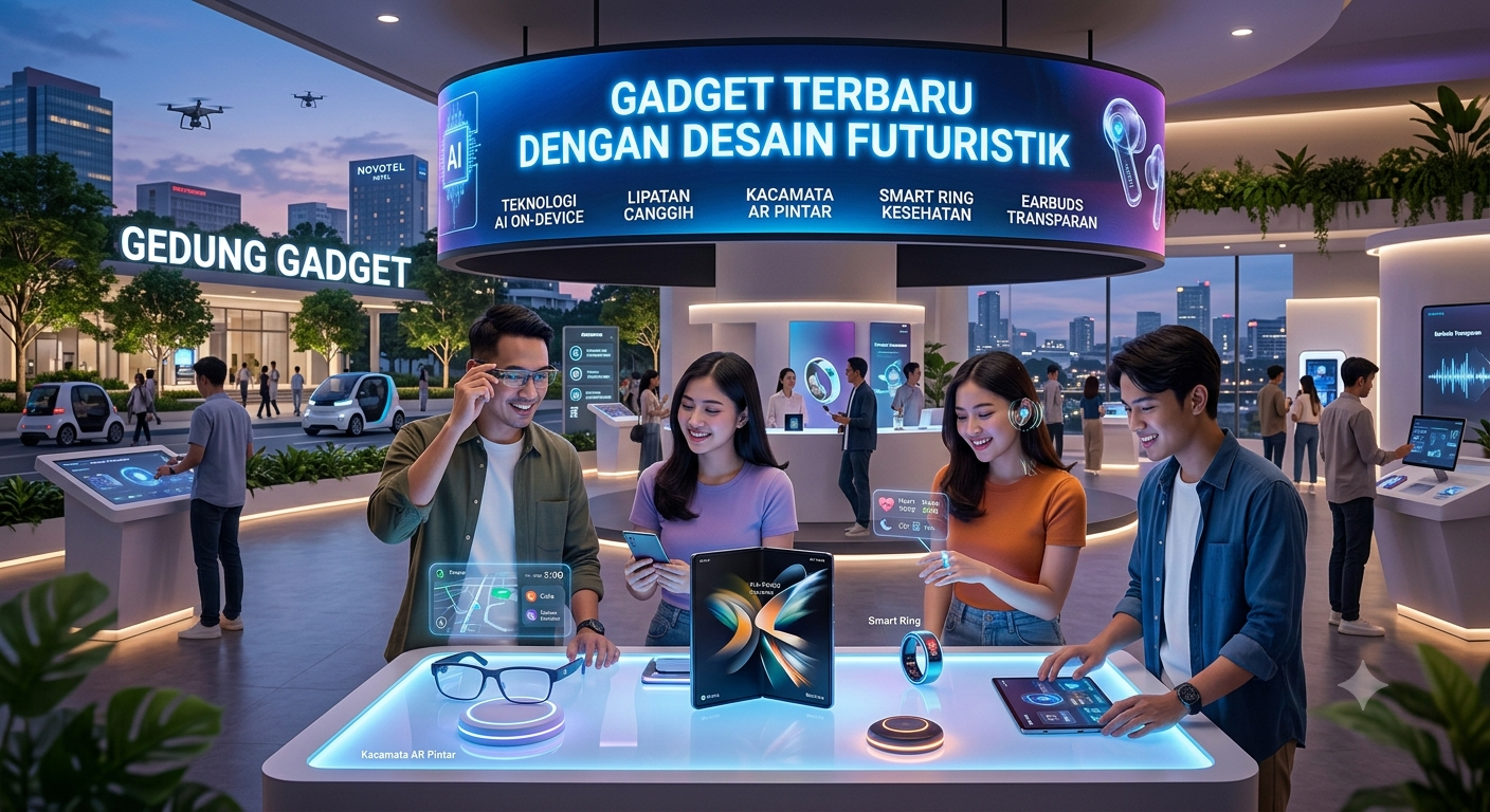 Gadget Terbaru dengan Desain Futuristik
