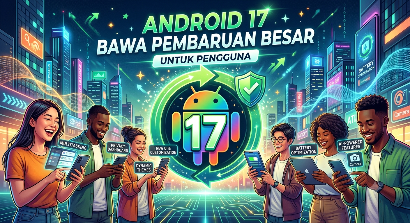 Android 17 Bawa Pembaruan Besar untuk Pengguna