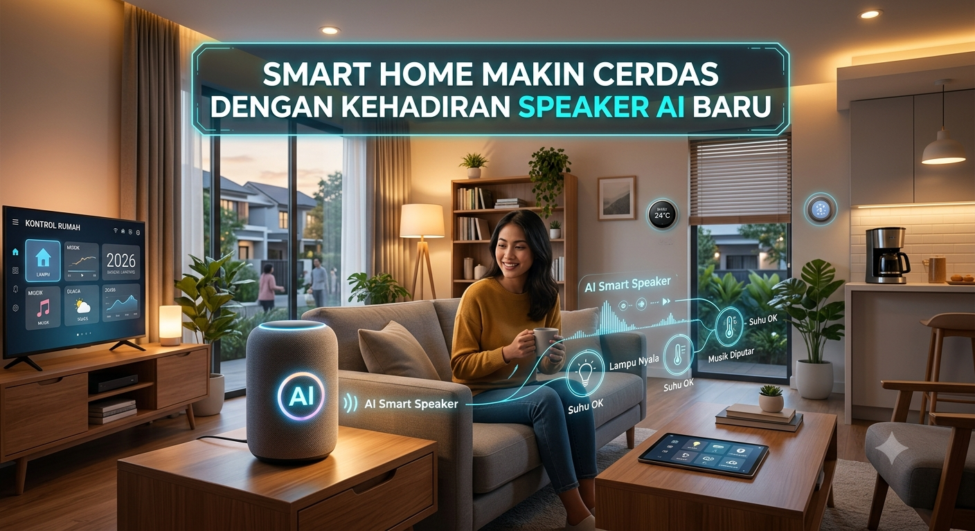 Smart Home Makin Cerdas dengan Kehadiran Speaker AI Baru