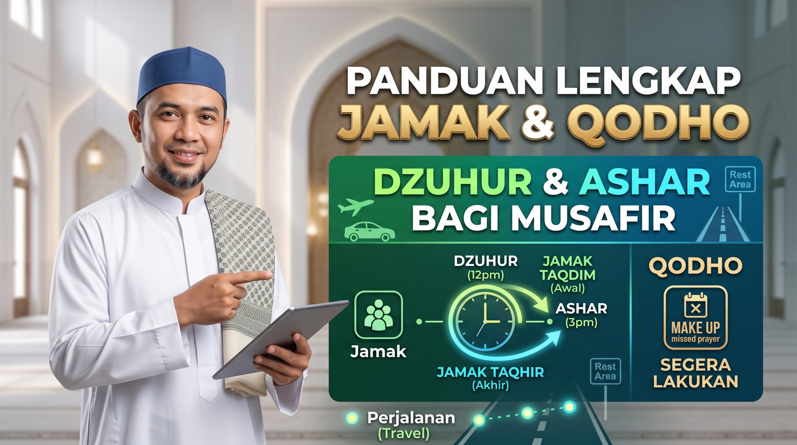 Cara Menjamak Sholat
