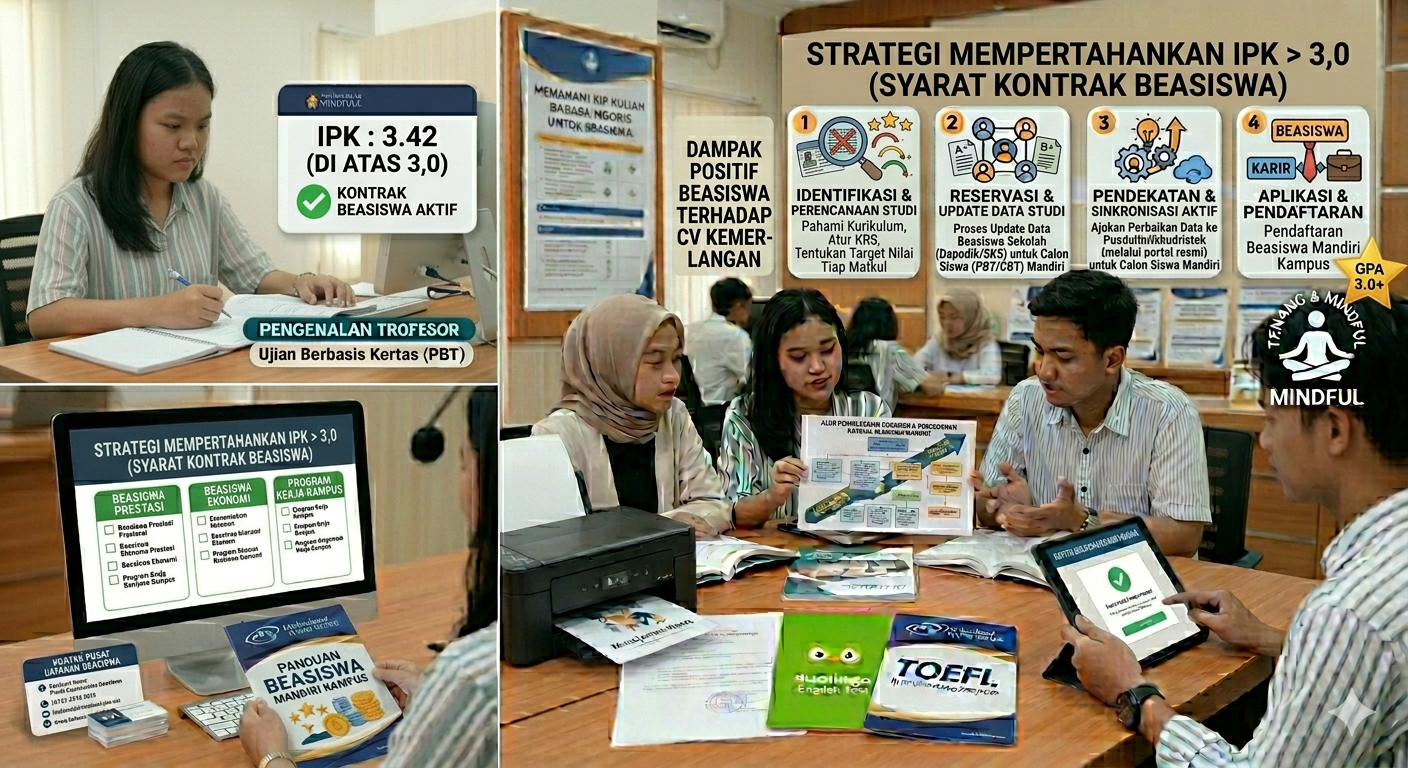Strategi Mempertahankan IPK Di Atas 3,0 Sebagai Syarat Kontrak Beasiswa