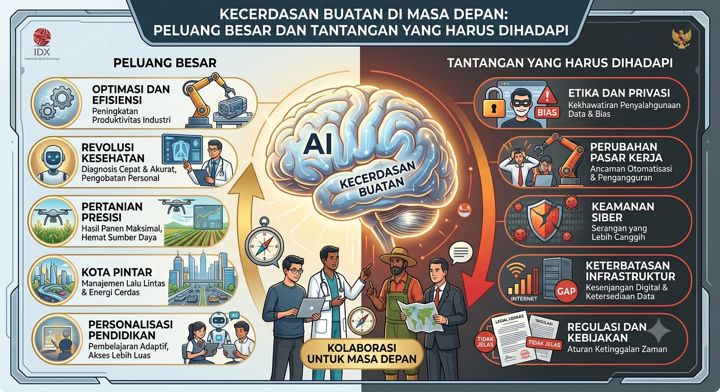 Kecerdasan Buatan di Masa Depan: Peluang Besar dan Tantangan yang Harus Dihadapi