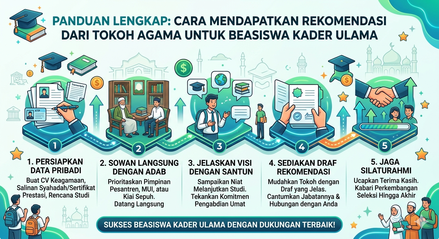 Cara Mendapatkan Rekomendasi dari Tokoh Agama untuk Beasiswa Kader Ulama
