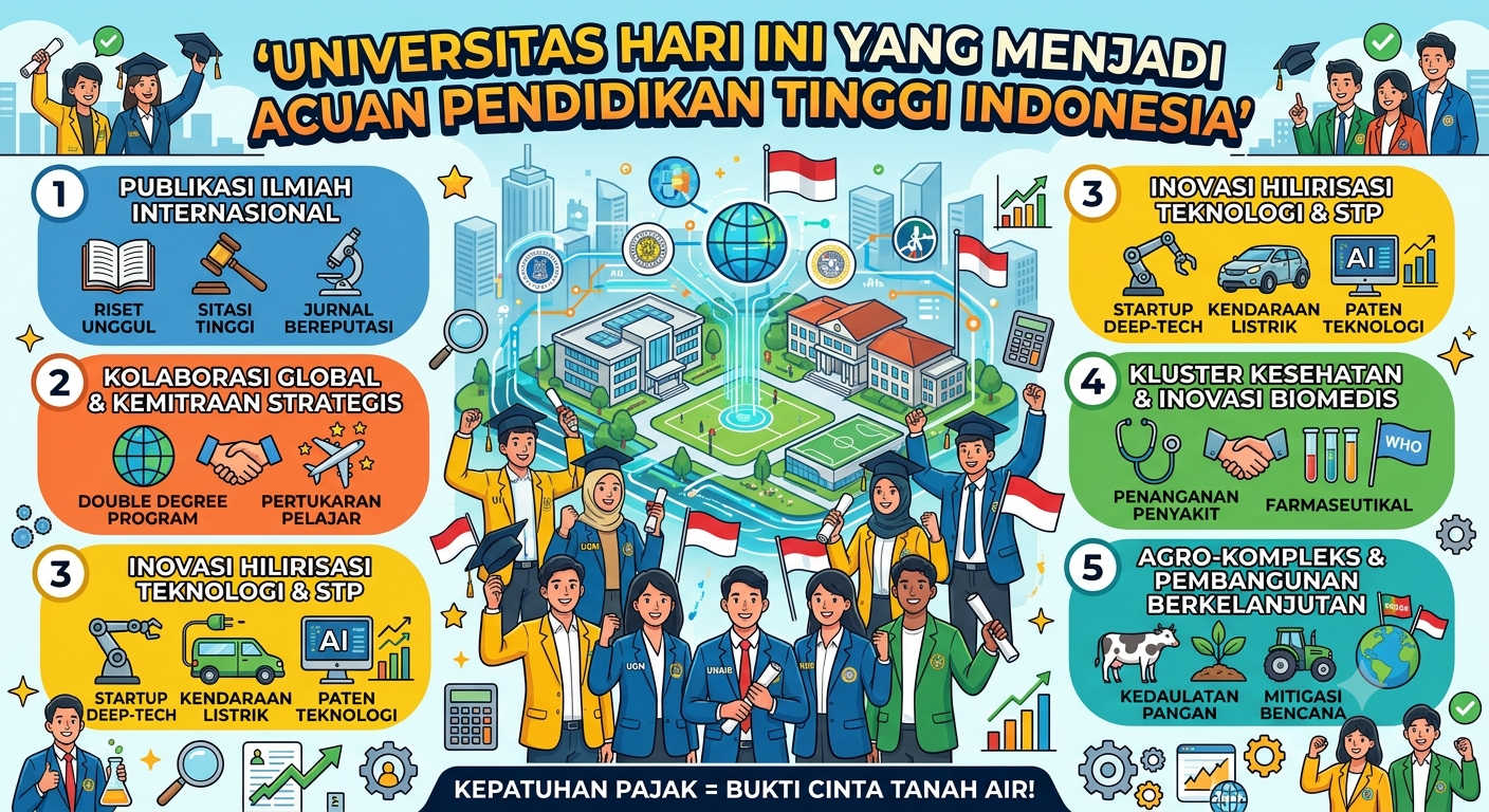 Universitas Hari Ini yang Menjadi Acuan Pendidikan Tinggi Indonesia