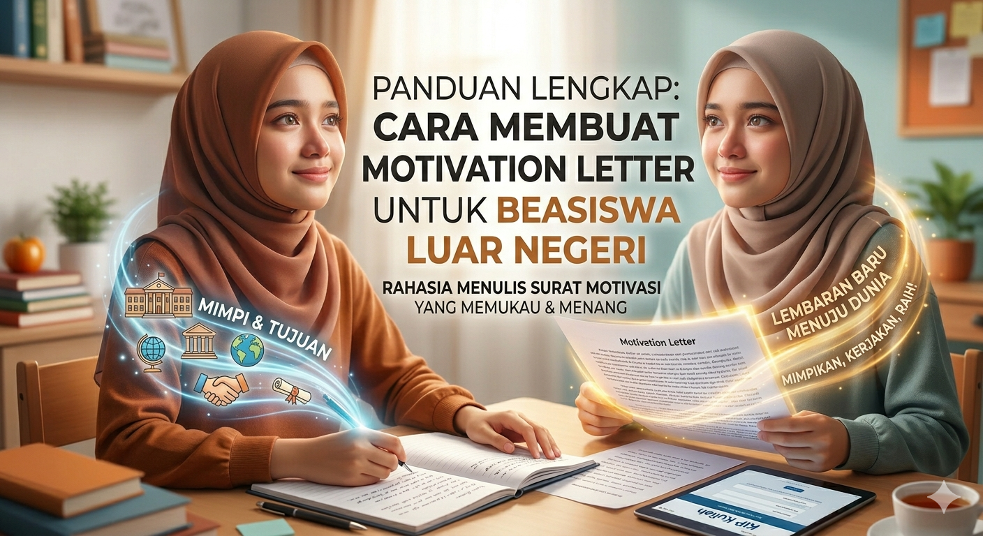 Panduan Lengkap: Cara Membuat Motivation Letter untuk Beasiswa Luar Negeri