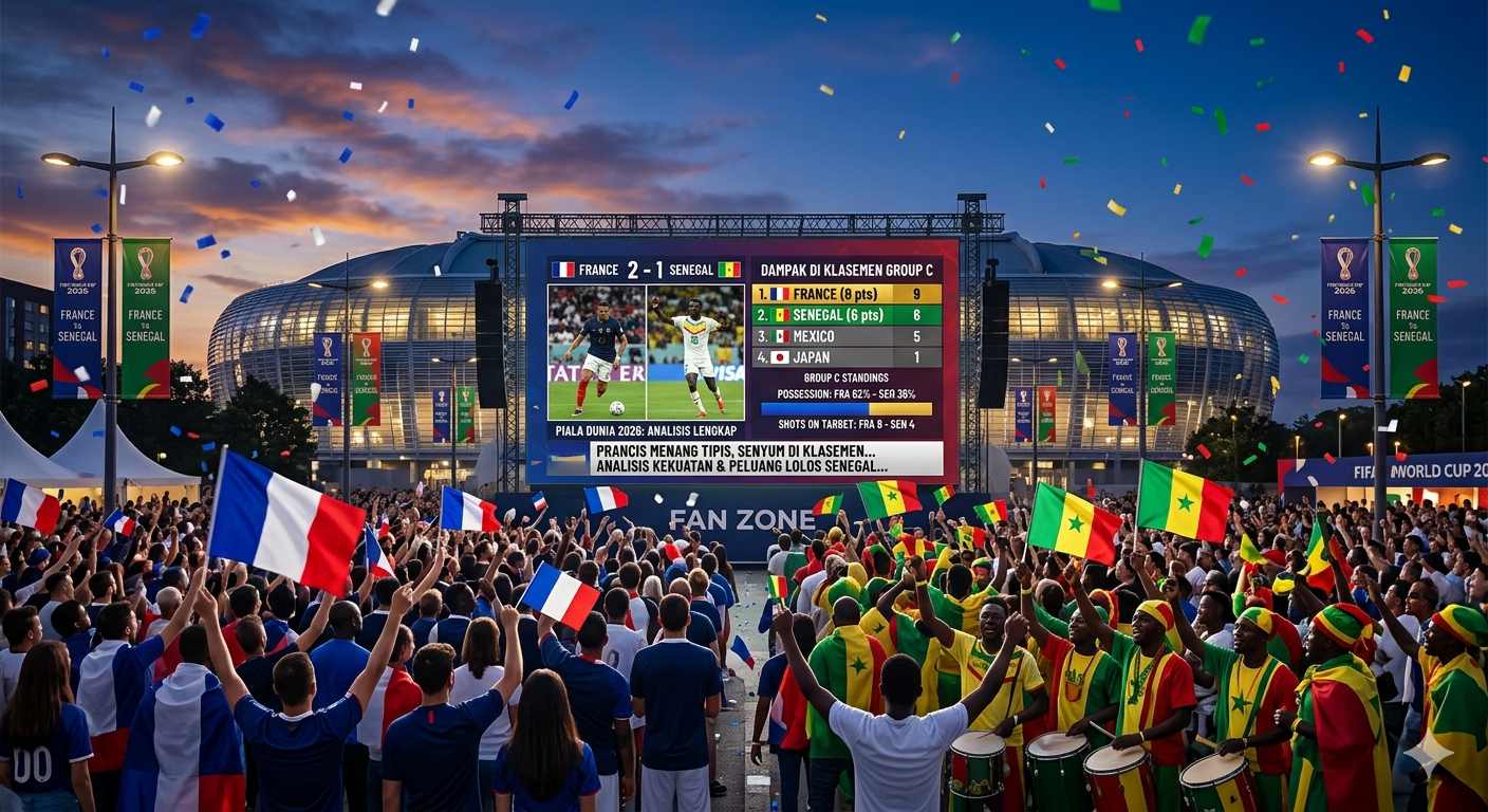 France vs Senegal di Piala Dunia 2026: Analisis Lengkap dan Dampaknya di Klasemen