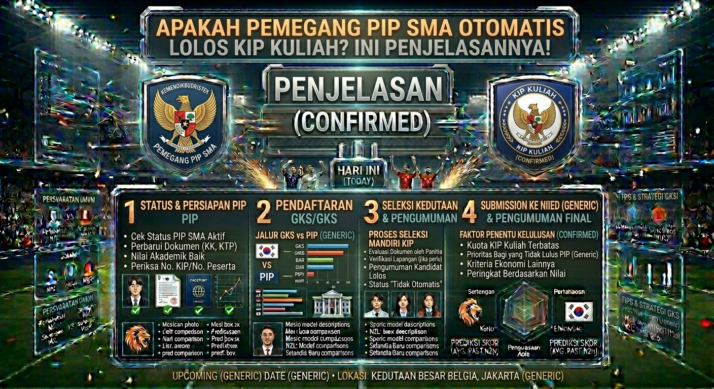 Apakah Pemegang PIP SMA Otomatis Lolos KIP Kuliah? Ini Penjelasannya!