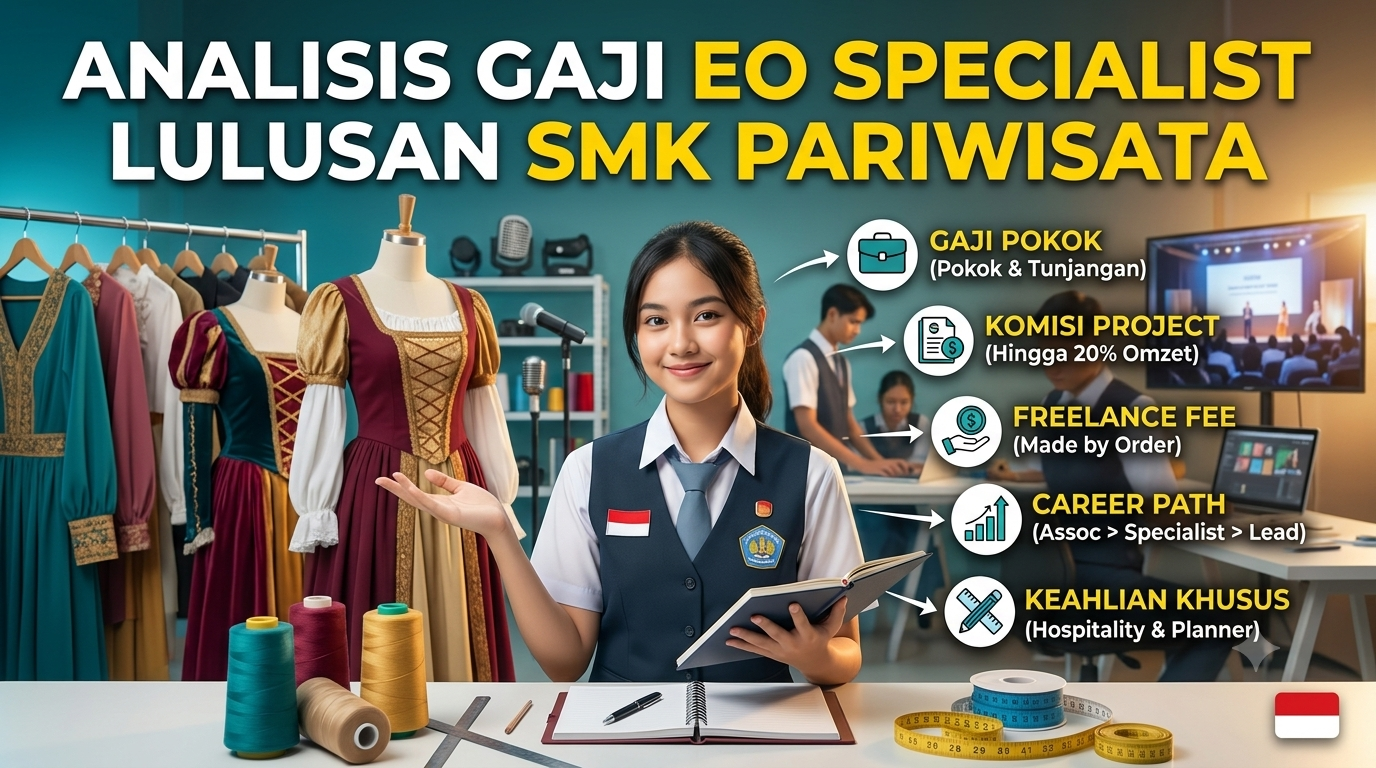 Analisis Gaji Lulusan SMK Pariwisata yang Mengisi Posisi Event Organizer (EO) Specialist