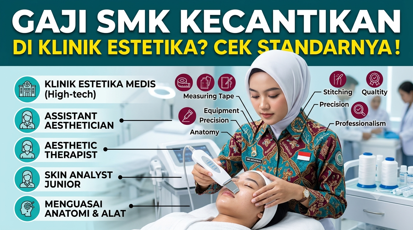 Berapa Standar Gaji Lulusan SMK Tata Kecantikan yang Bekerja di Klinik Estetika Medis?
