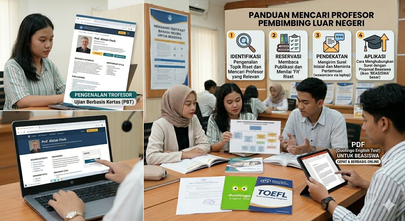 Tips Mencari Profesor Pembimbing di Luar Negeri Sebelum Mengajukan Beasiswa S3