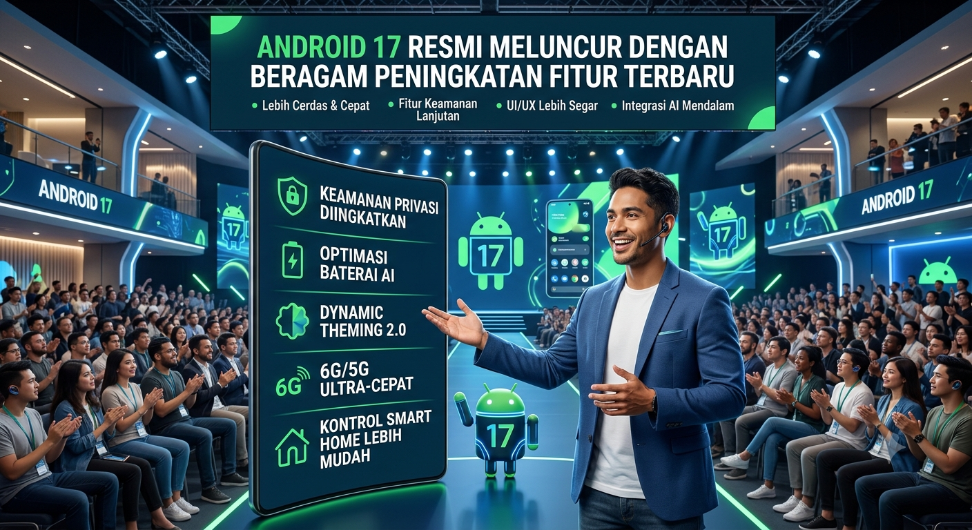 Android 17 Resmi Meluncur dengan Beragam Peningkatan Fitur Terbaru
