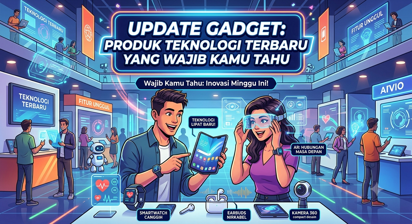 Update Gadget: Produk Teknologi Terbaru Minggu Ini yang Wajib Kamu Tahu