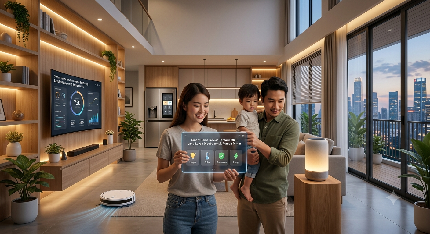 Smart Home Device Terbaru 2026 yang Layak Dicoba untuk Rumah Pintar