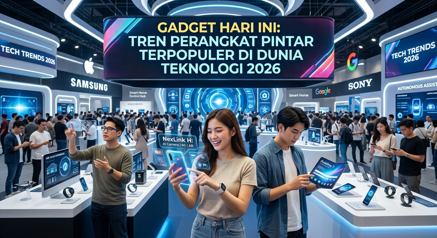 Gadget Hari Ini: Tren Perangkat Pintar Terpopuler di Dunia Teknologi 2026