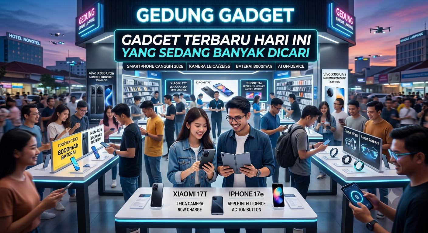 Gadget Terbaru Hari Ini yang Sedang Banyak Dicari