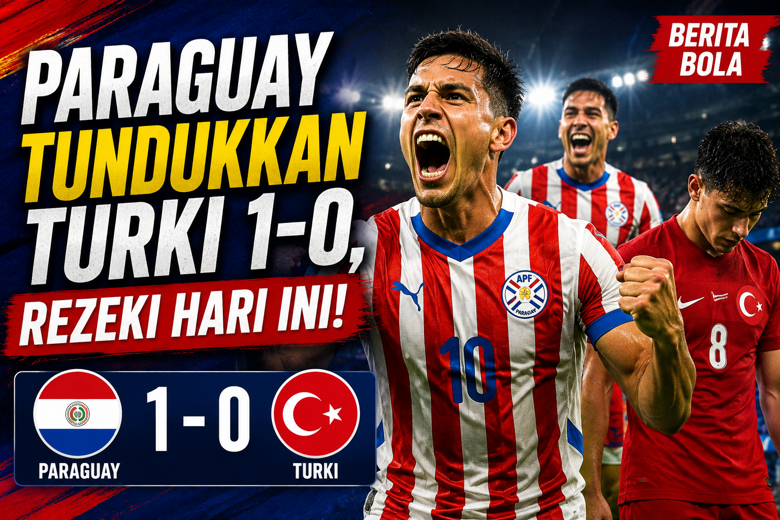 Paraguay vs Turki