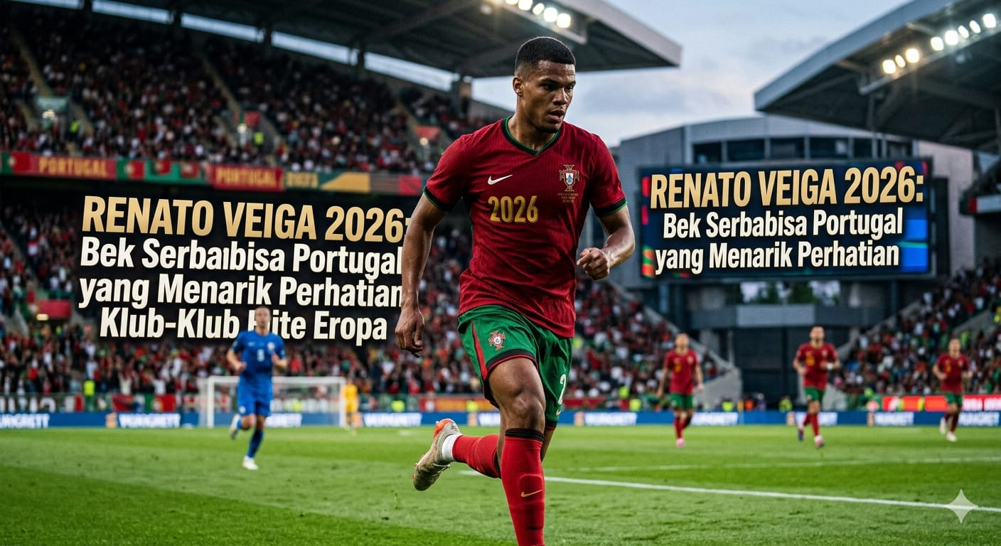 Renato Veiga 2026: Bek Serbabisa Portugal yang Menarik Perhatian Klub-klub Elite Eropa