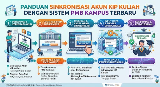 Panduan Sinkronisasi Akun KIP Kuliah dengan Sistem PMB Kampus Terbaru