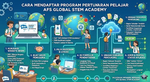 Cara Mendaftar Program Pertukaran Pelajar AFS Global STEM Academy