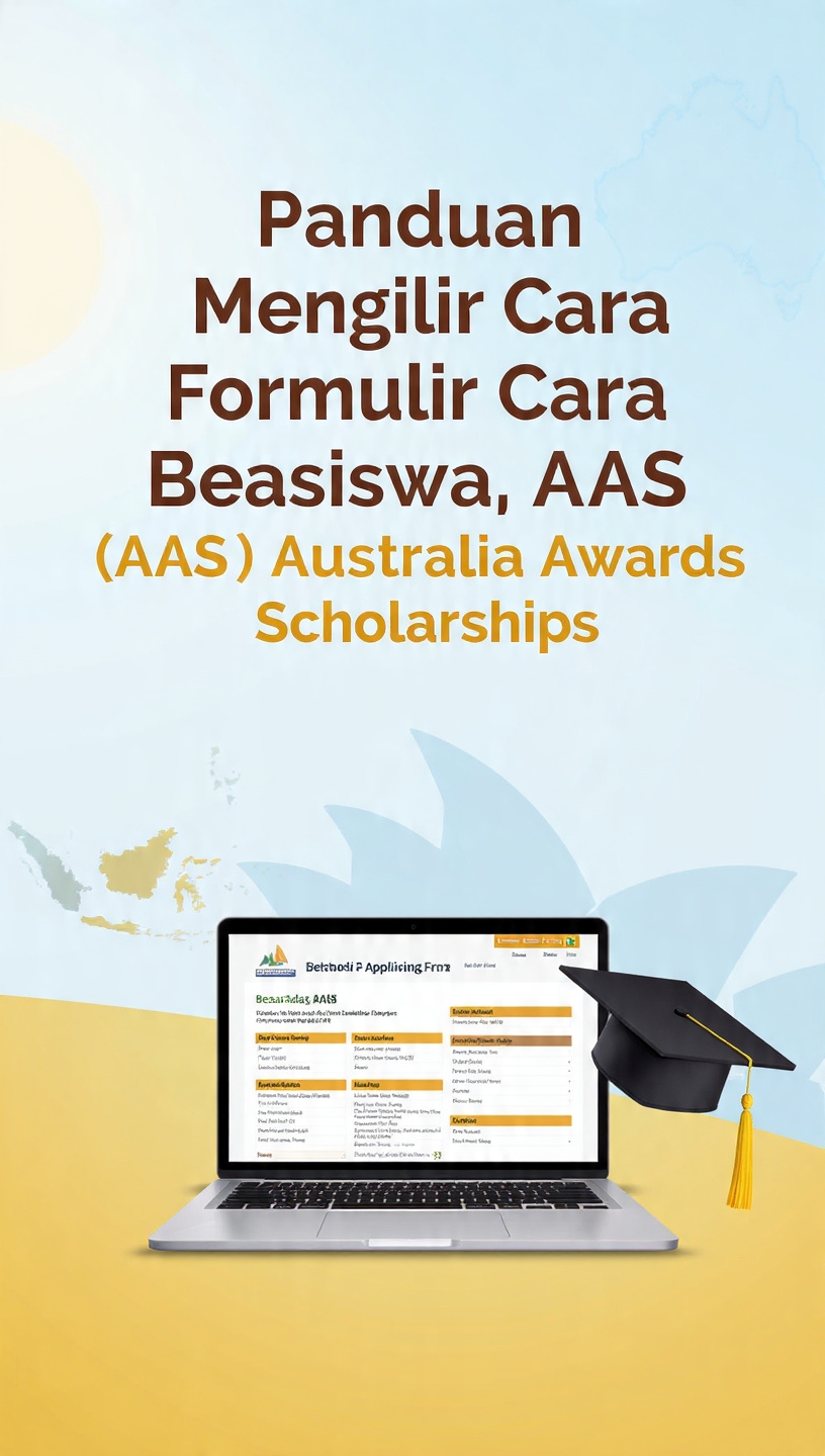 Panduan Mengisi Formulir Cara Mendaftar Beasiswa AAS (Australia Awards Scholarships)