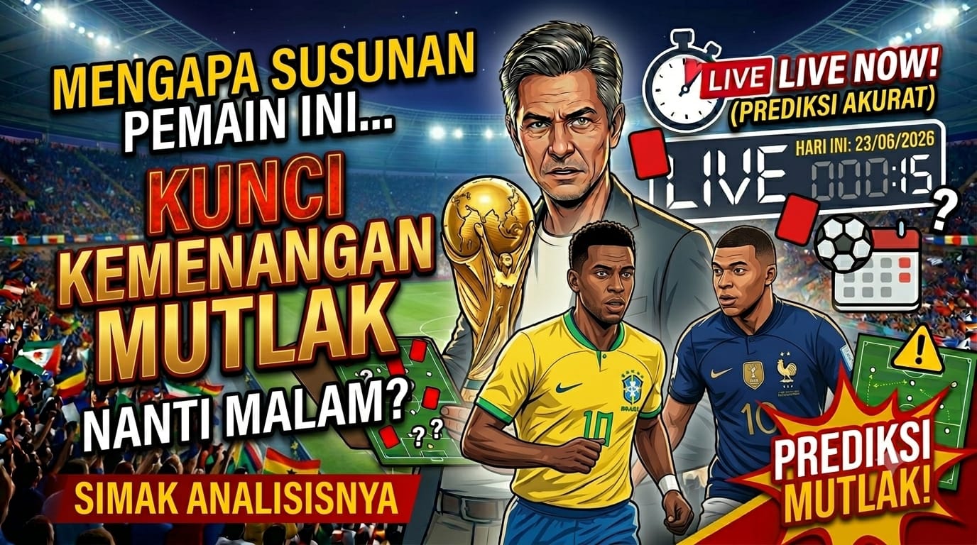 Mengmengapa Susunan Pemain Ini Bisa Menjadi Kunci Kemenangan Mutlak Nanti Malam? Simak Analisisnya