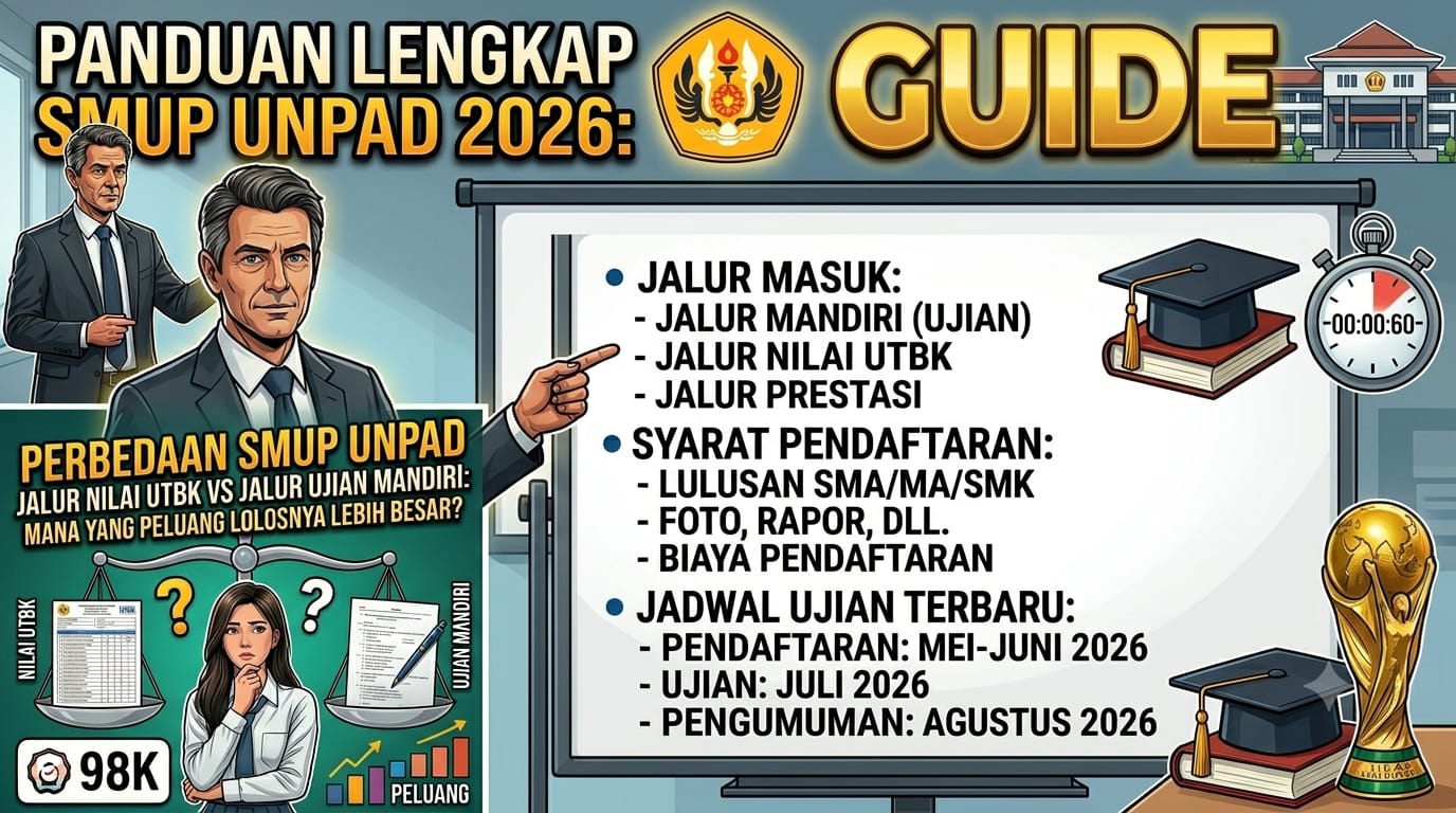 Panduan Lengkap SMUP Unpad 2026: Jalur Masuk, Syarat Pendaftaran, dan Jadwal Ujian Terbaru