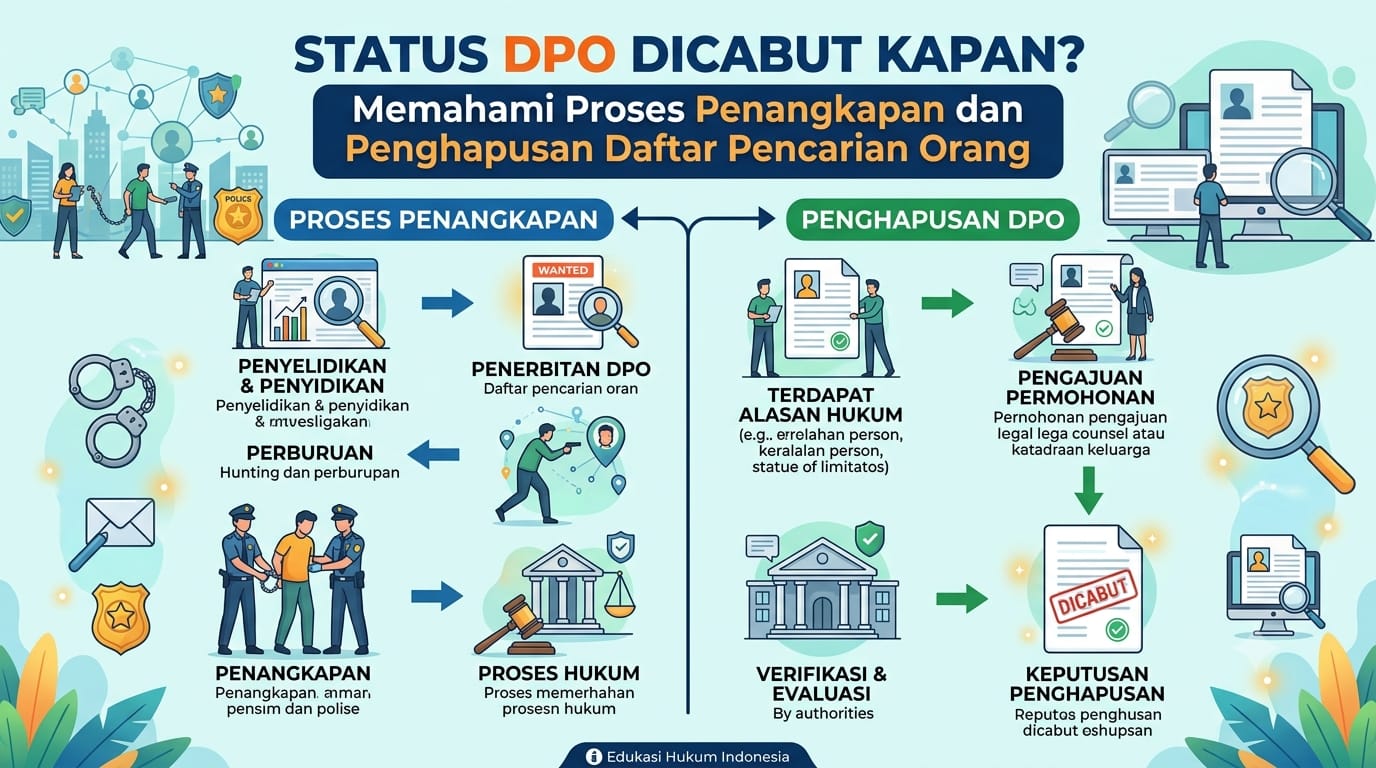 Status DPO di Cabut Kapan? Memahami Proses Penangkapan dan Penghapusan Daftar Pencarian Orang