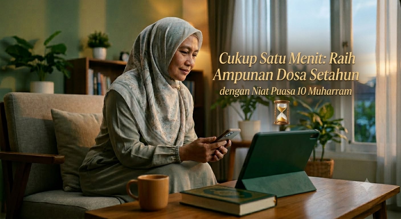 Cukup Satu Menit: Raih Ampunan Dosa Setahun dengan Niat Puasa 10 Muharram